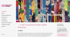 Desktop Screenshot of kunstschule-kreynhop.de